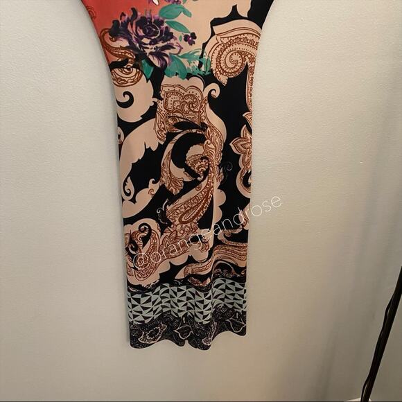 ETRO Milano Orange Mini Dress XS - Picture 12 of 12
